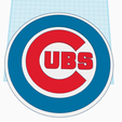 Cubs-photo.png Chicago Cubs Wall Art for Ender 3 and Cr-10 Sized Beds