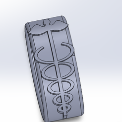 image_bague_caducee_V2.png STL-Datei Caduceus-Ring kostenlos・Design zum 3D-Drucken zum herunterladen
