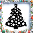 project_20231209_1011156-01.png XMAS TREE wall art Christmas wall decor 2d holiday decoration