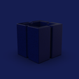 05.-Cube-05-4-Cubes-V2.png 05. Cube 05 - 4 Cubes - V2 - Planter Pot Cube Garden Pot - Lynda