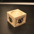 IMG_4797.JPG Splatoon Amiibo Stand - Wood Crate