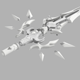 xiao_lance_render2-04.png Genshin Impact Primordial Jade Winged Spear | 3D Model file for Xiao