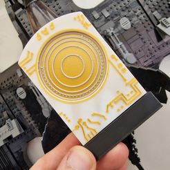20230526_141902.jpg STL file Death Star Data Card Coin Holder・3D printer model to download