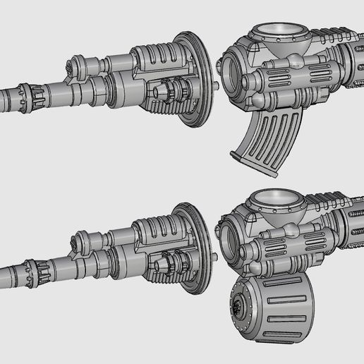 🆓 FREE Project Quixote Weapons And Arm Mounts・Free 3D File for 3D ...