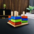 IMG_8074.jpg Shape Matching Toy - Montessori Toy