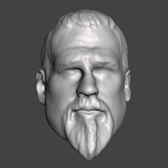 Screenshot-1228.png Файл STL WWE WWF LJN Style Big Poppa Pump Scott Steiner Custom Head Sculpt・Модель для загрузки и 3D-печати