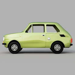 Fiat_126_V5_2020-Mar-15_09-23-15AM-000_CustomizedView18836171924.png STL file Fiat 126p・3D printable model to download