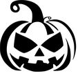 Citrouille-simple-17.jpg 10 SVG Files - Halloween Pumpkin - Silhouettes - PACK 2