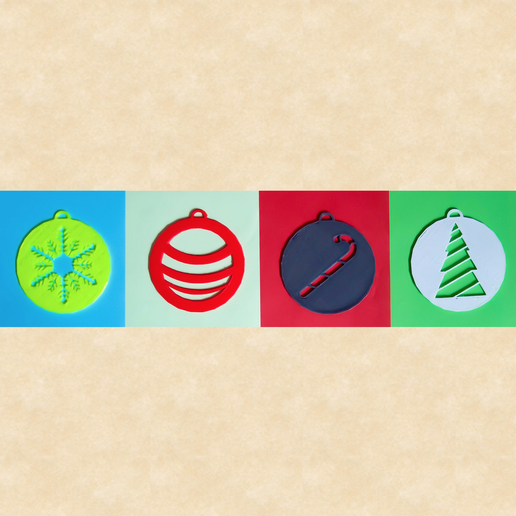 Capture_d__cran_2015-07-23___13.24.34.png Télécharger le fichier STL gratuit Christmas Decoration for your Tree, for tags, for keychain, for painting... • Objet pour imprimante 3D, whatakuai