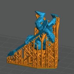 Savage-Orc-Spear-2-supported.jpg 3D file R3D Supported Madlad Gitz・3D print design to download