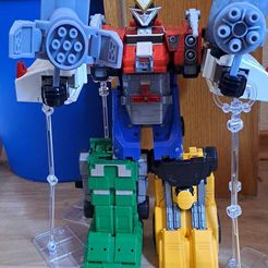 2.jpg STL file Power Rangers Turbo Artillatron Arms・Template to download and 3D print