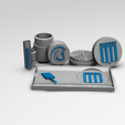 Render-4.png WEED TRAY AND ACCESSORIES - ARGENTINEAN SOCCER - RACING CLUB