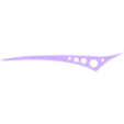 Spitfire_wing_fair.stl Spitfire model plane for laser cutting or 3D printing