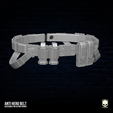 6.png Anti Hero Belt 3D printable File for Action Figures