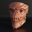 100.png Devil Mask - Demon Cosplay Face Mask 3D print model