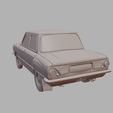 3.png ZAZ-968 (Zaporozhets) Classic Soviet Compact Car – Detailed 3D Printable Model
