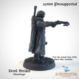 32mm Presupported *Not the actual base Only lain base included. Devil Strider Gunslinger ic ORGEMAS I ib K Forest Garrison | Devil Strider Gunslinger
