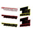 6.png 3D MULTICOLOR LOGO/SIGN - The Shining (Two Variations)