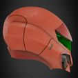 SamusPowerHelmetLateral2.jpg Metroid Samus Aran Power Suit Helmet for Cosplay