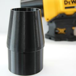 IMG_8452.jpg STL file DCBL720 STUBBY NOZZLE for Dewalt・3D printing idea to download
