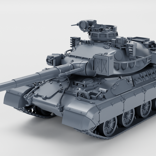 🥶 AMX-30B2+AMX-30S (France+Saudi, Cold War) (1:56 and 1:100 scale