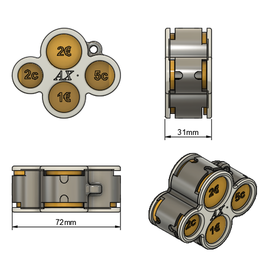 Download Stl File Purse • 3d Printable Design ・ Cults