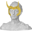 Loki-Horns.png Loki Horned Headband / Headdress | Loki TVA / Avengers | Adjustable Fit, Padded And Strap Options | By Collins Creations 3D