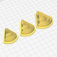 triangle4.jpg cutter for polymer clay in 3 dimensions, triangle