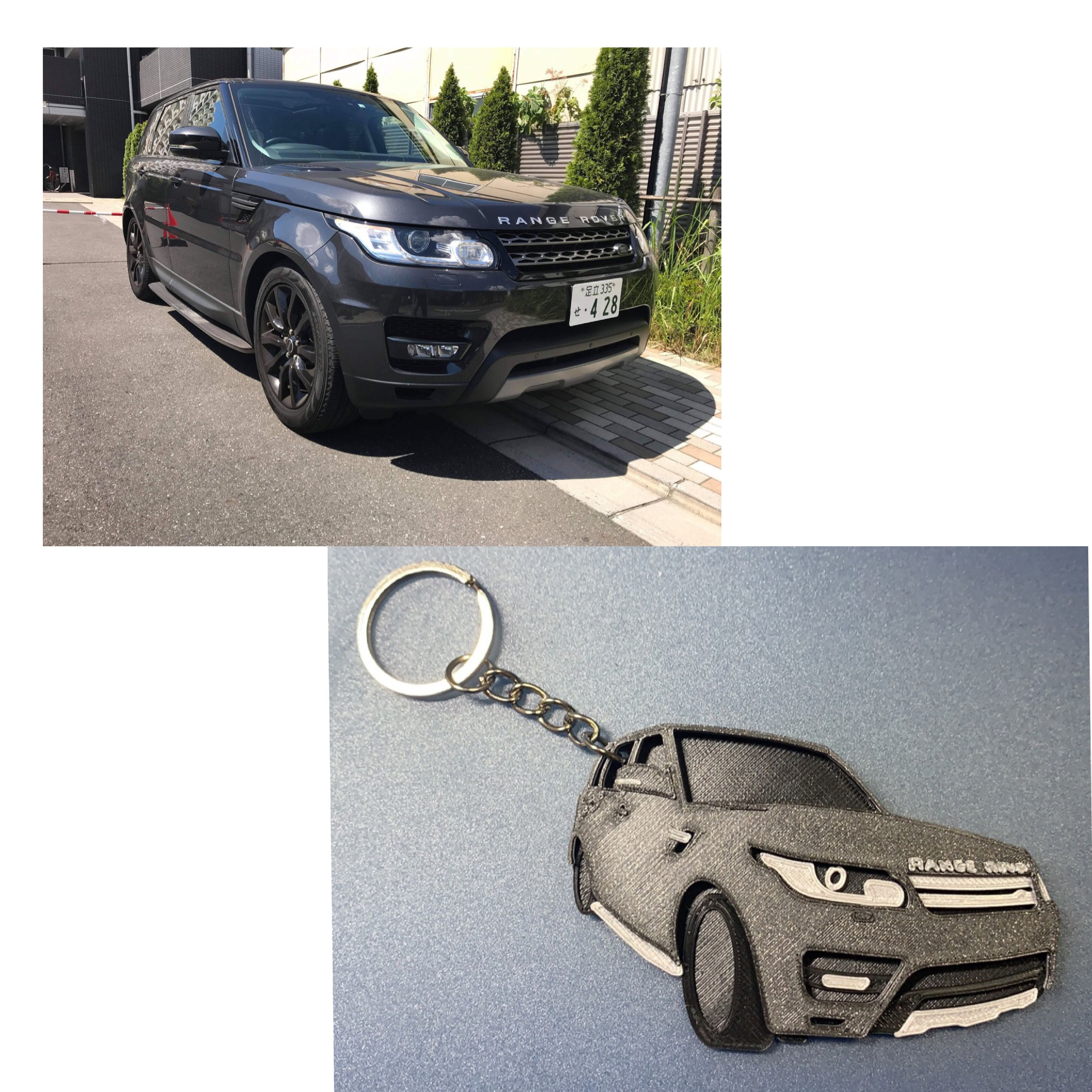 Descargar archivo STL RANGER ROVER KEYCHAIN • Diseño imprimible en 3D ...