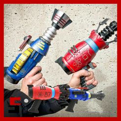 cults-PLANTERS.jpg Fichier 3D Call of Duty Wave Gun Zap Gun Arme Prop Réplique・Idée pour impression 3D à télécharger
