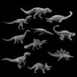 15.jpg Dinosaurs Collection - Bundle - Pack  ( 30 STL File )