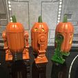 310527274_427707659506830_1350863017717334604_n.jpg STL file STAR WARS VINTAGE R2-D2 PUMPKIN, JACK O LATERN, PUMPKIN PI, HALLOWEEN SPECIAL, CUSTOM UNPRODUCED KENNER, HASBRO ACTION FIGURE, 3.75", 1/18, 5POA・3D printable model to download