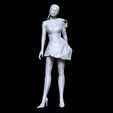 02.jpg Jennie Kim Portrait Sculpture 3D print model