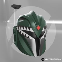green-ranger-helmet001.jpg Green Power Ranger Mandalorian Helmet