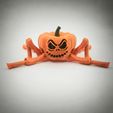 IMG_20241018_015626.jpg Flexi Halloween Pumpkin Spider now available in 3mf and stl