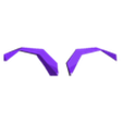 Face pattern_LightBlue.stl Derpy and Sussie (Kpop Demon Hunters)