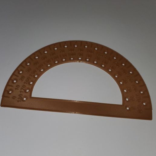 📐 Protractor・Free 3D File for ・Cults