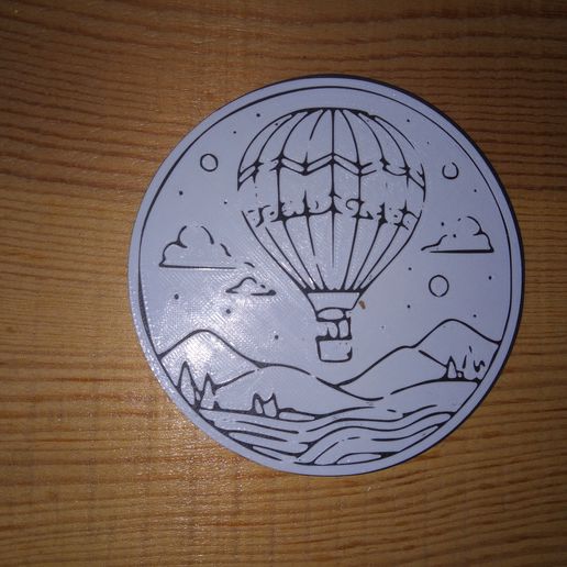 Baloon in the sky 5 – Coaster No.021 (1mm Master Standard)