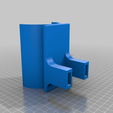 1dd440178fd5d639bf0ee8c0a5b29484.png X-Carve removable hose bracket for 2.5" ID (Rockler) vacuum hose