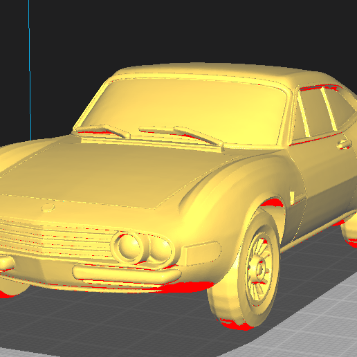 Fiat Moretti 850 Sportiva - 3D Decorative Model