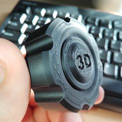 spinner_coin.jpg Free STL file Spinning Maker Coin・3D printer model to download