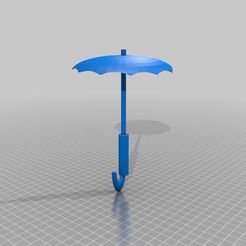 Patio Umbrella Paper Towel Holder by FailOften, Download free STL model
