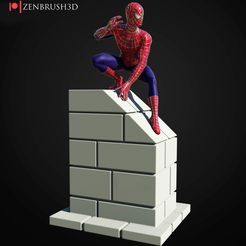 \@|ZENBRUSH3D Spiderman 3D PRINTING MODEL STL