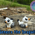 Seneca-the-Seagull.png Cute Flexi Ocean Animal Bundle