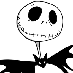 414-4145985_thumb-image-jack-skellington.png Archivo 3MF Llavero de Jack Skellington de "Pesadilla antes de Navidad".・Plan imprimible en 3D para descargar
