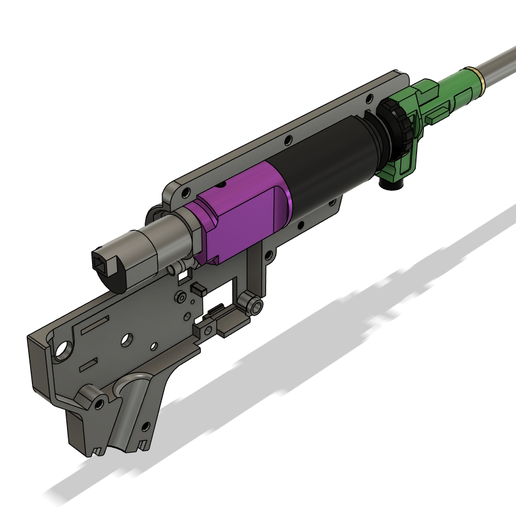 🔫 V2 gearbox for Wolverine Reaper Gen2 & Begadi PRO Neptune hop