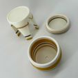 Planter-Set-03.jpg Jardinera con soporte y bandeja de goteo - Jardinera modular