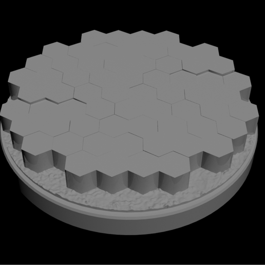 Download STL file Basalt Base 10 • 3D printable design • Cults