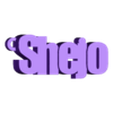 shejo.stl PACK OF NAME KEY RINGS (100 NAMES) VOLUME 2