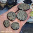 Sample-pack-Painted.jpg Flagstone Bases Collection ( Round bases)